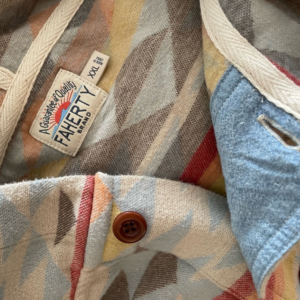 Faherty - Baja Hoodie - XXL
